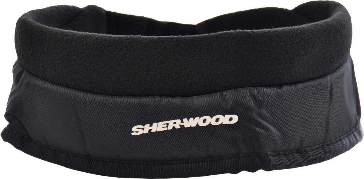 IJshockey snijvaste nekband Sherwood Youth zwart