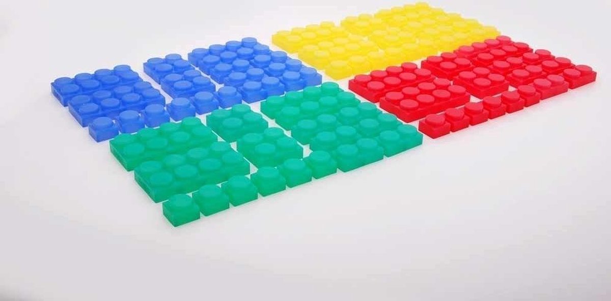 SiliShapes Zachte Blokken - Set van 72