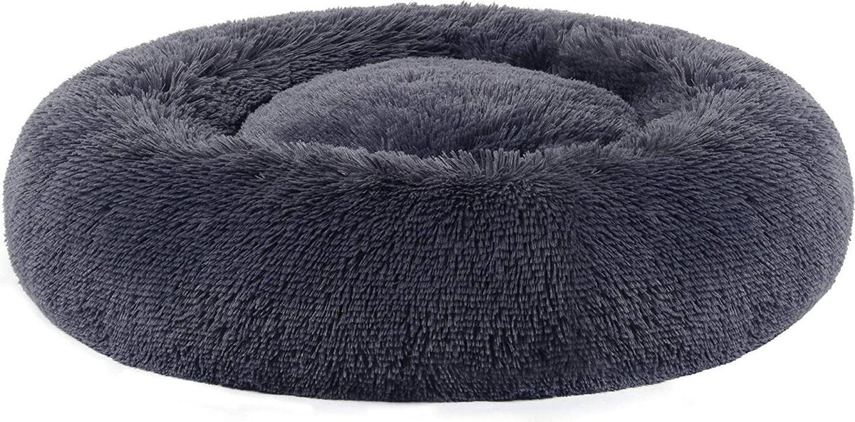 iBello Hondenmand - Hondenbed - Kattenmand -Grijs - Rond - 70 cm