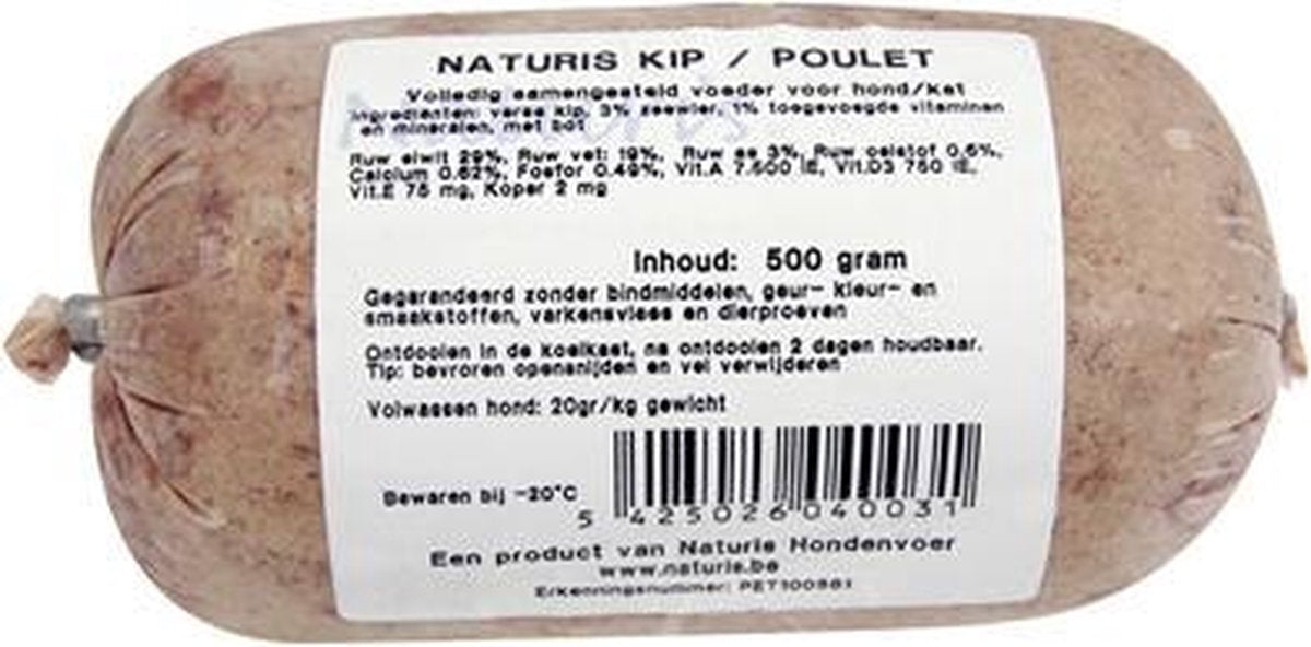 Naturis kip - 500 gr - 1 stuks