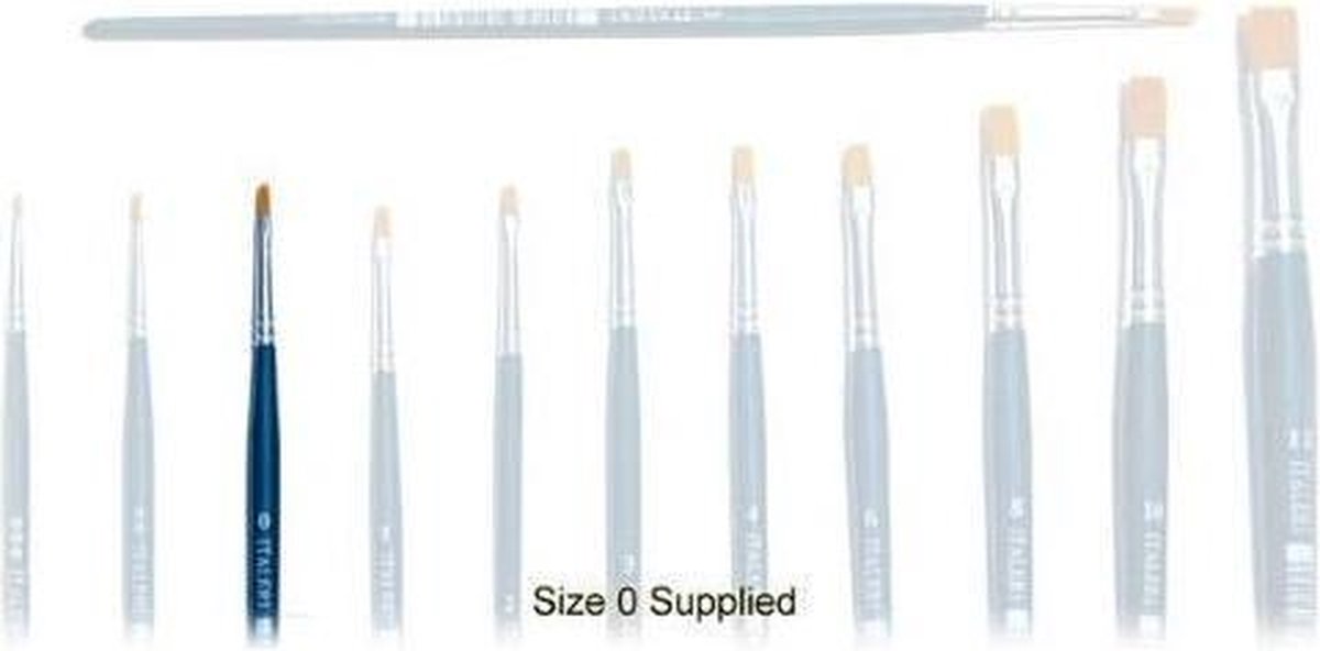 Italeri - 0 Brush Synthetic Flat (Ita51223)