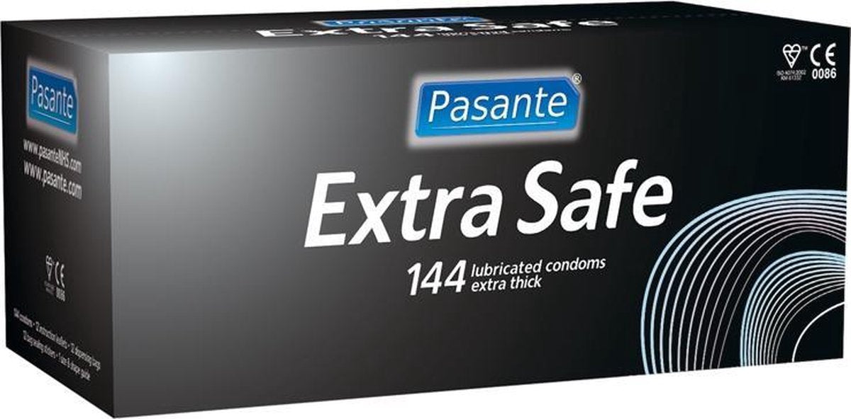 Pasante Extra Safe Condooms 144st