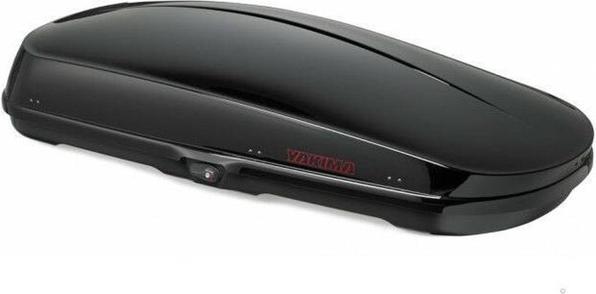 Tesla Model 3 S en Y Dakkoffer Yakima Tourcase 450 L Glossy Zwart Auto Exterieur Accessoires