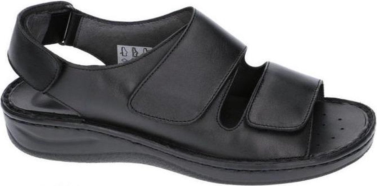Fbaldassarri -Heren -  zwart - sandalen - maat 45