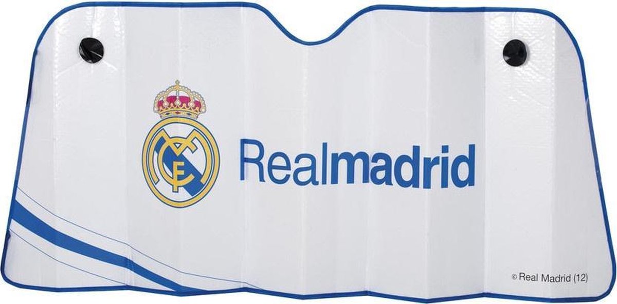 Sumex Real Madrid Zonnescherm Voorruit 145 X 80 Cm Wit
