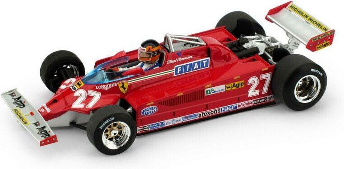 Ferrari 126CK Turbo #27 Villeneuve 1981 Italy GP