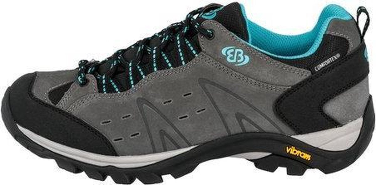 Brütting wandelschoenen dames Mount Bona Low - Grijs - Turquoise - 36