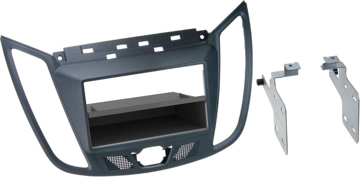 2-DIN Paneel Ford C-Max/ Kuga Kleur: Donker grijs