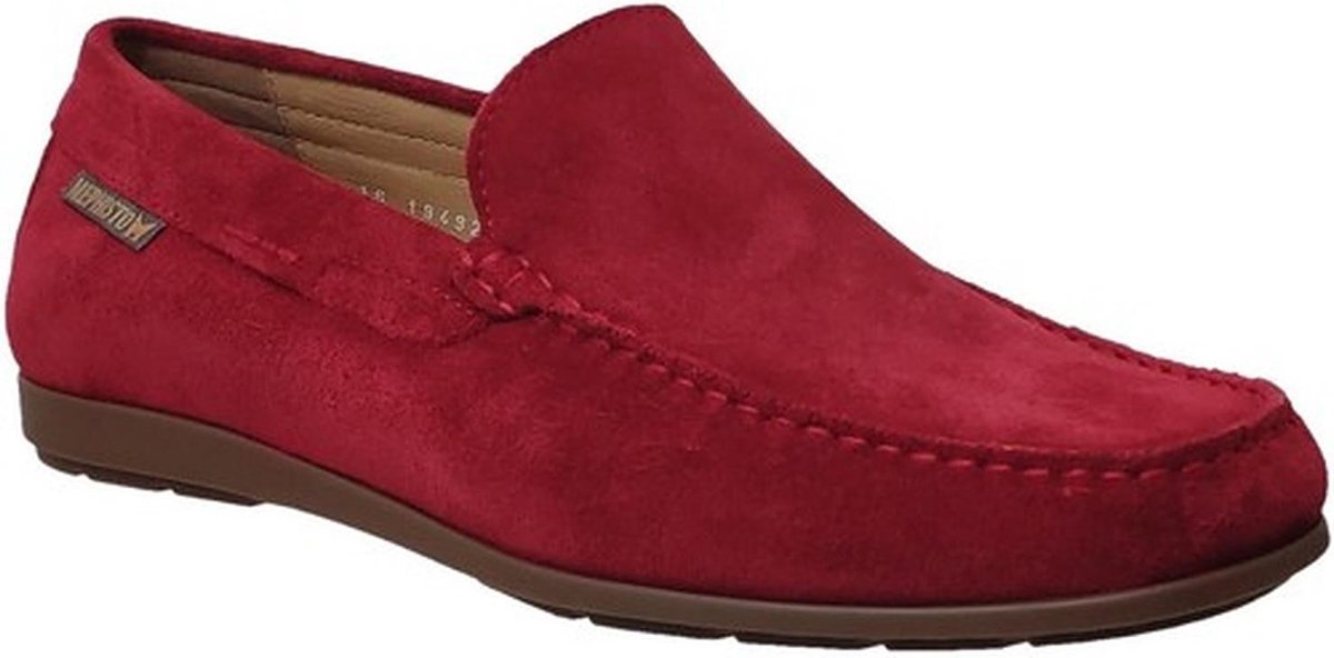 Mephisto ALGORAS rood suede moccasin Heren  - Maat 40