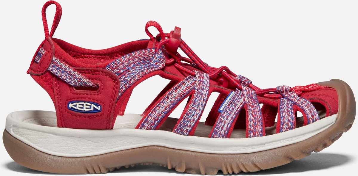 KEEN Dames Whisper Red Dahlia Sandaal - Maat 40.5