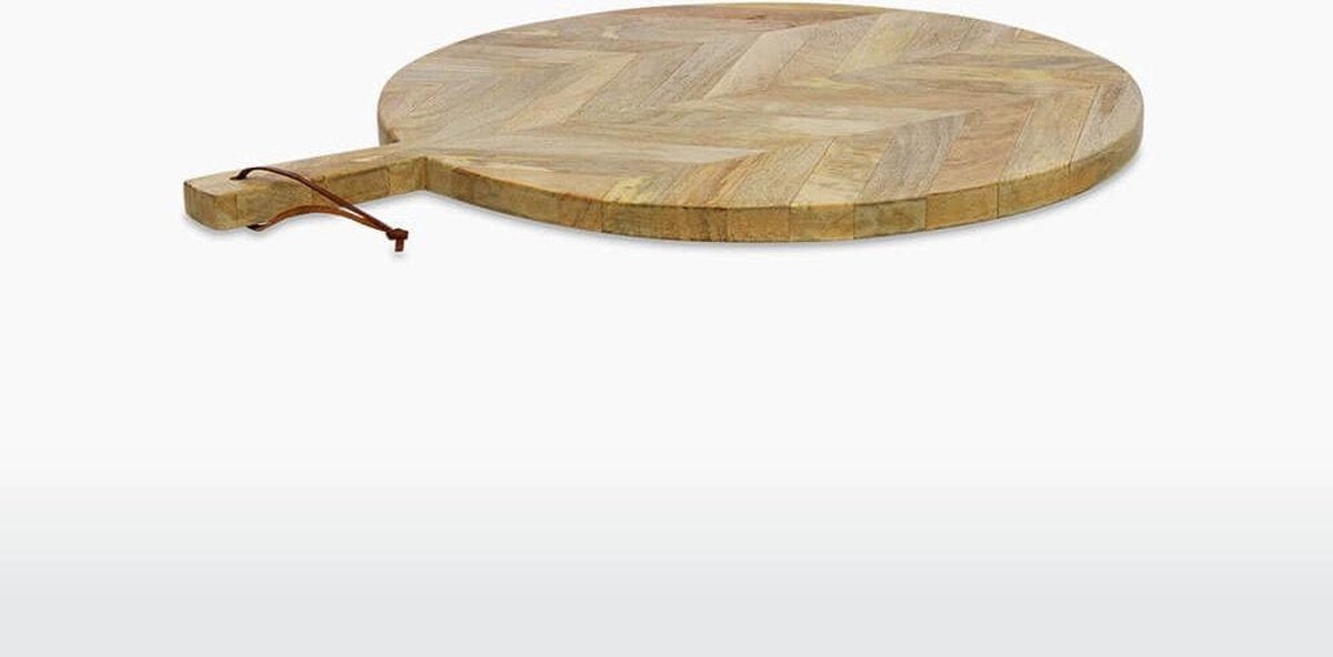 Nkuku Houten Pizza Bord - NALBARI - Mangohout - Large (2 x 59 x 46 cm)