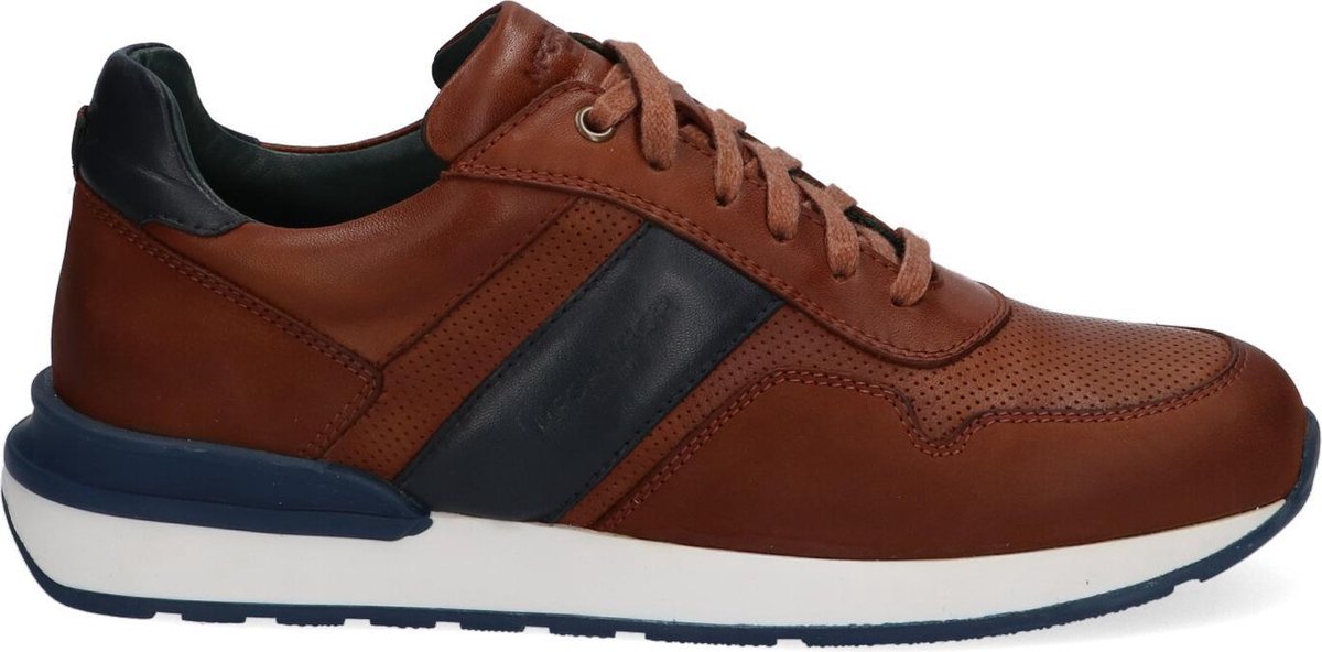 McGregor Heren Sneakers - Bruin - Lage Sneakers - Leer - Veters