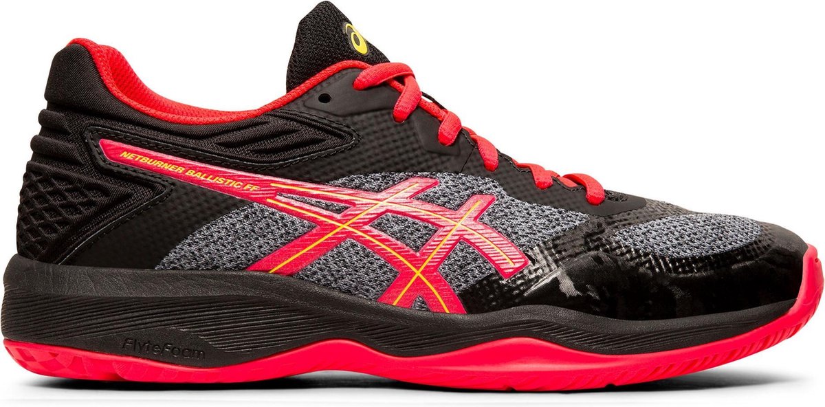 ASICS Netburner Ballistic FF Dames - Zwart / Roze - maat 42.5