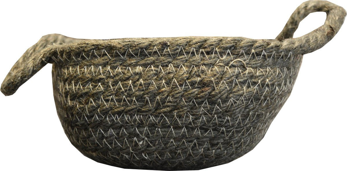 Opbergmandje Riet Woonaccessoires Countryfield Groen