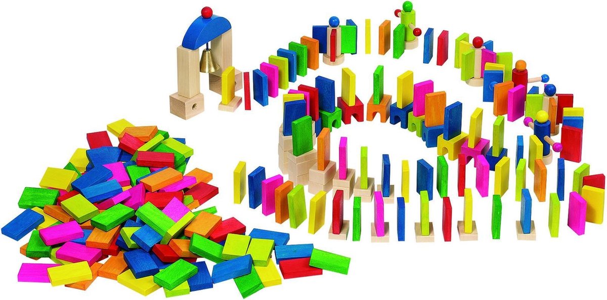 DOMINO-RALLY in hout