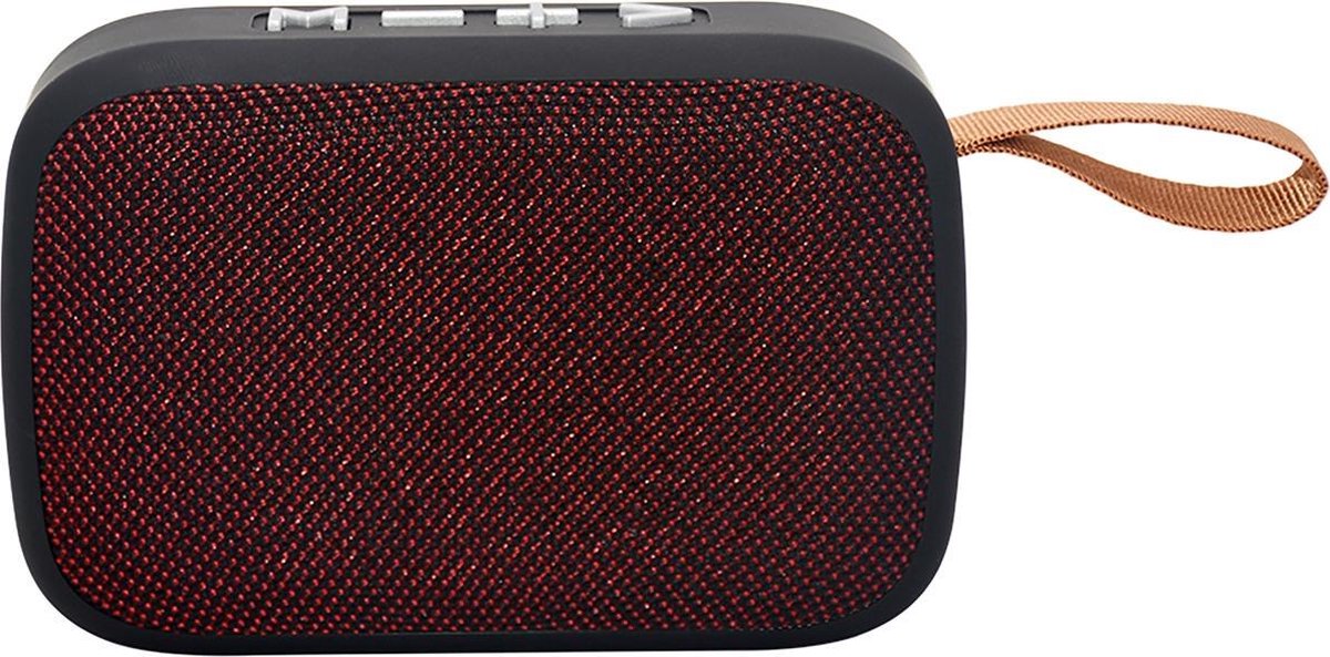 Draadloze Bluetooth Speaker - Aigi Trunck - Rood - BSE