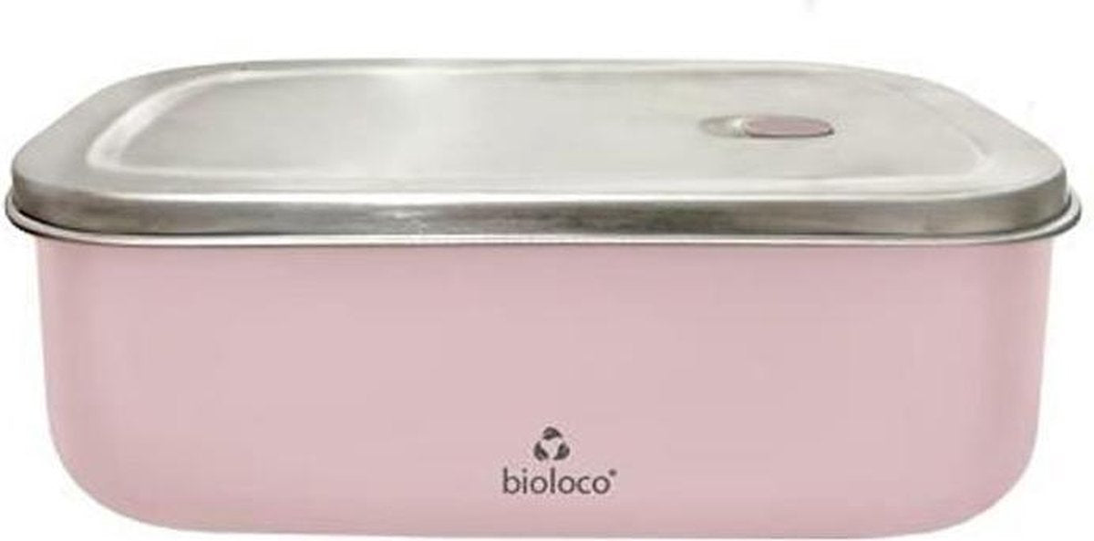 RVS bioloco lunchtrommel 20cm x 13