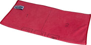 Wecoline Microvezel reinigingsdoek met vouwinstructie Rood 10 stuks