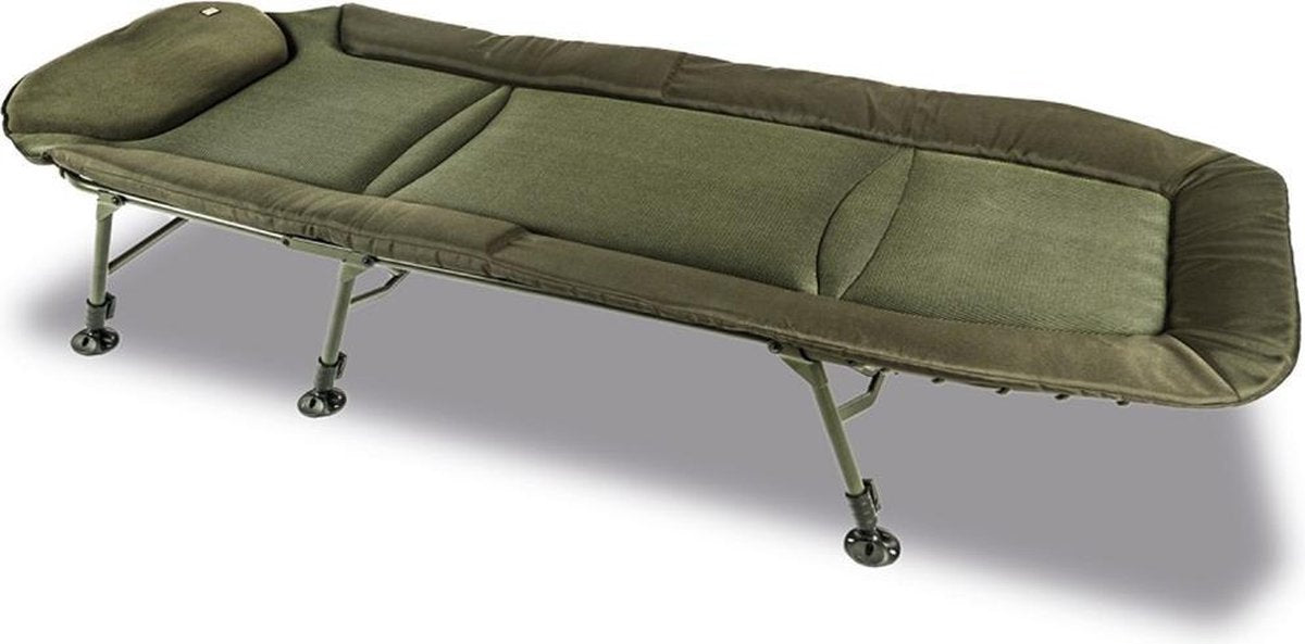 Solar Bankmaster Bedchair - Stretcher - Groen - 210 x 82 x 36 - Groen