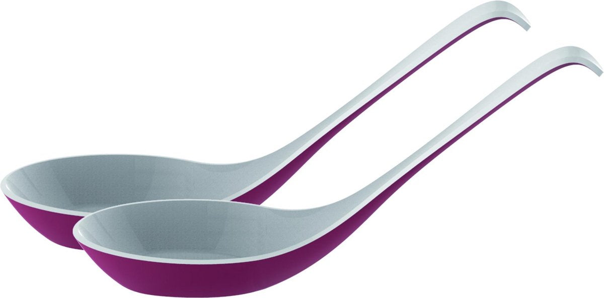 Zak!Designs Soeplepel - Set van 2 Stuks - 17 cm - Fuchsia