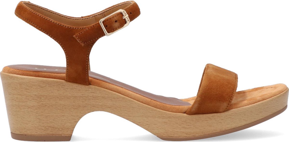 Unisa Irita Sandalen - Dames - Cognac - Maat 38