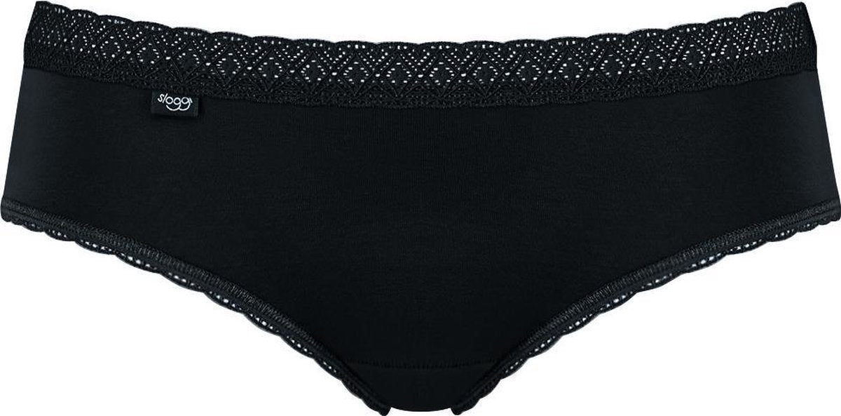 Sloggi Evernew Lace Dames Hipster - Zwart - Maat 42
