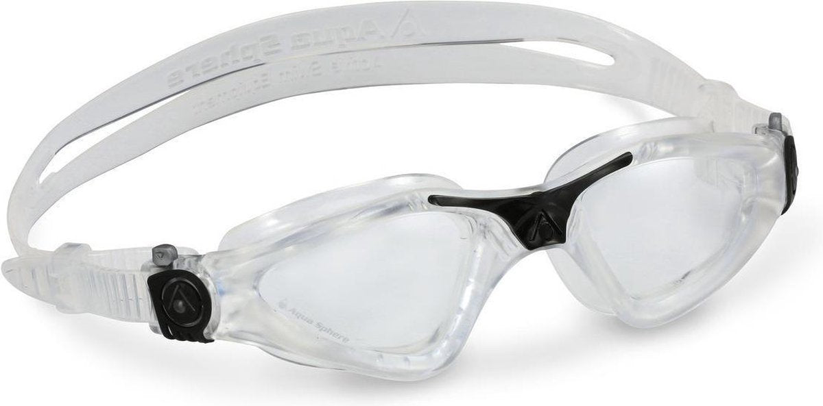 Aqua Sphere Kayenne - Zwembril - Volwassenen - Clear Lens - Zwart