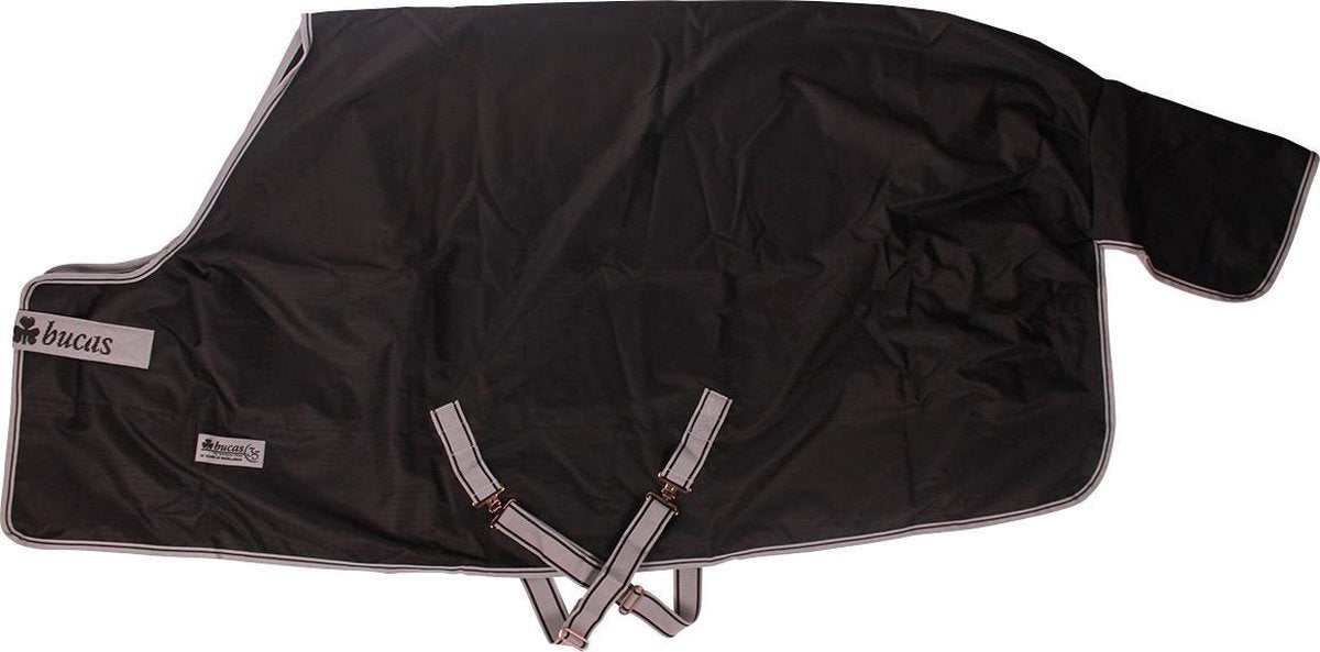 Bucas Anniversary Turnout Light Stay-dry 206 Zwart / Zilver