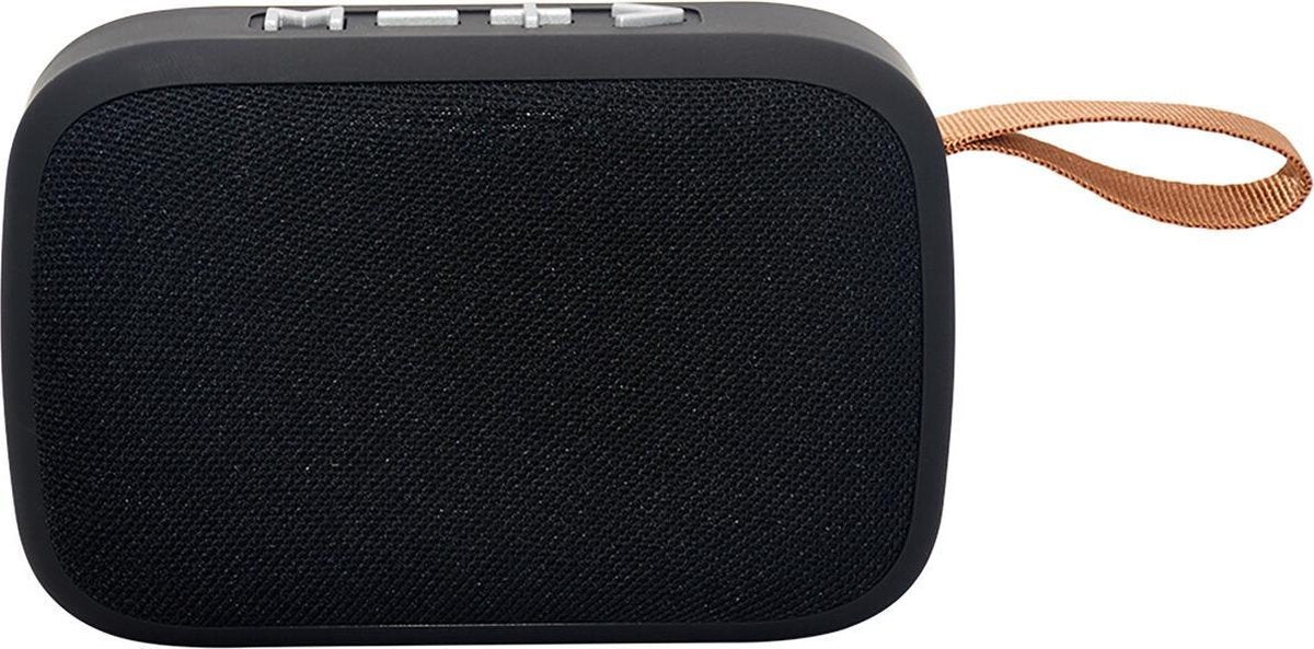 Draadloze Bluetooth Speaker - Aigi Trunck - Zwart - BES LED