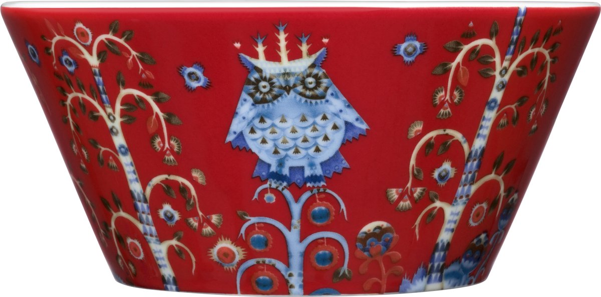 Iittala Taika Schaal - Rood - 0.6 l