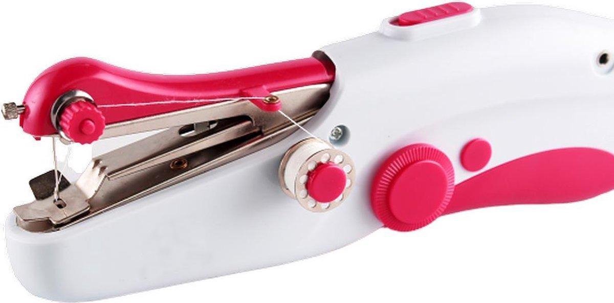 Coolhome NM2101 - Handnaaimachine - Elektrische Handnaaimachine - Wit - Rood - Original