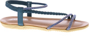 Mrch Label Faye Dames Sandalen - Slippers - donkergroen 41