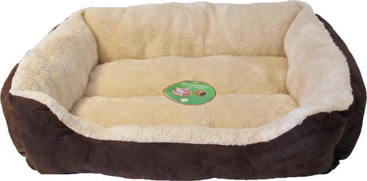 Boon Divan Zacht Rechthoekig Bruin-Beige 50x40 cm