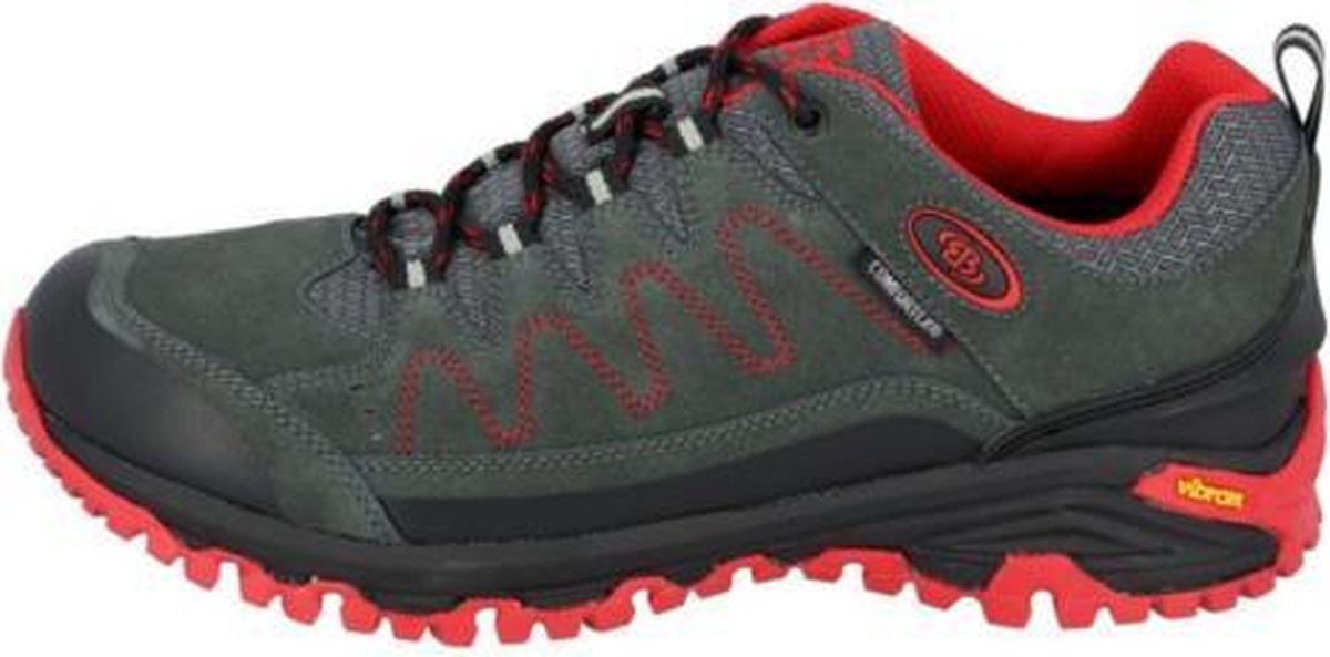 Brütting wandelschoenen Mount Nansen - Grijs - Rood - 46