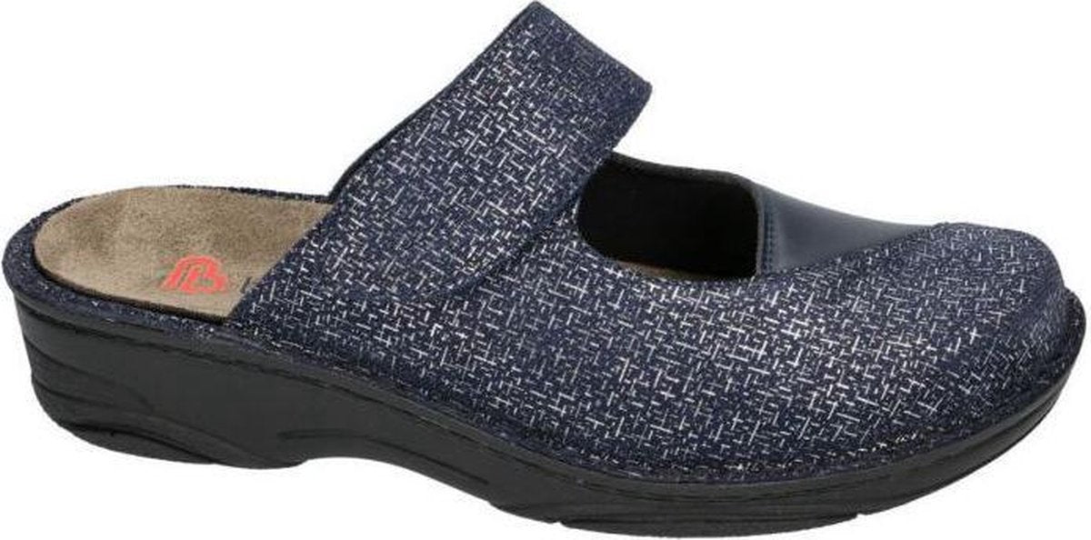 Berkemann -Dames -  blauw - slippers & muiltjes - maat 42