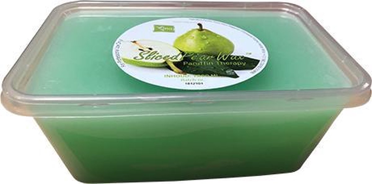 Paraffine Wax Sliced Pear 1 liter - voor paraffinebad