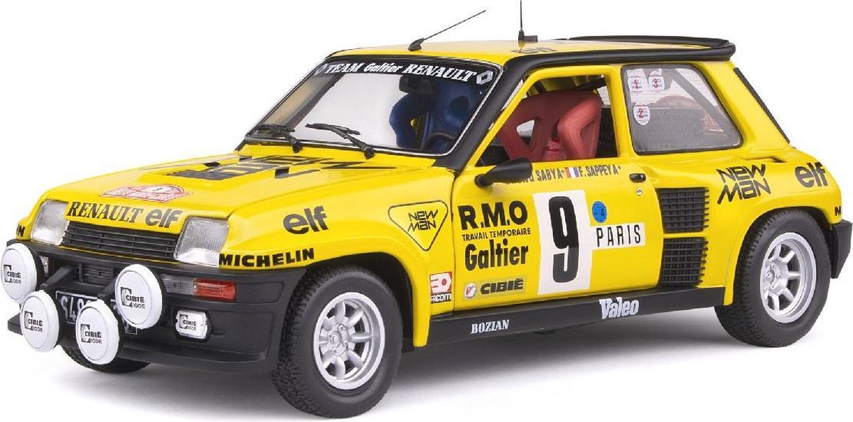 Renault 5 Turbo #9 Rallye Monte-Carlo 1982 - 1:18 - Solido