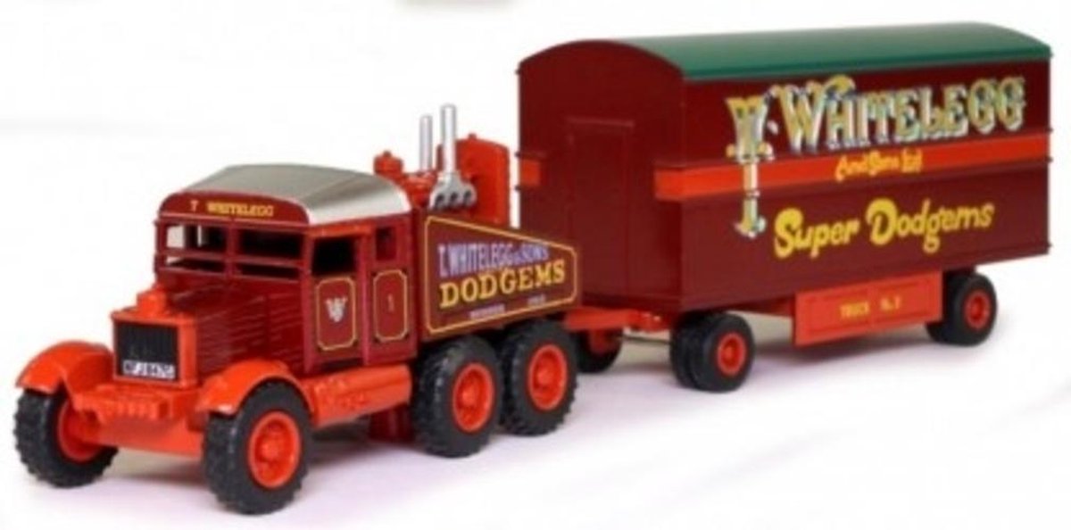 Scammell Pioneer & Dodgem Trailer Circus 1/76 Atlas - Modelauto - Schaalmodel - Miniatuurauto