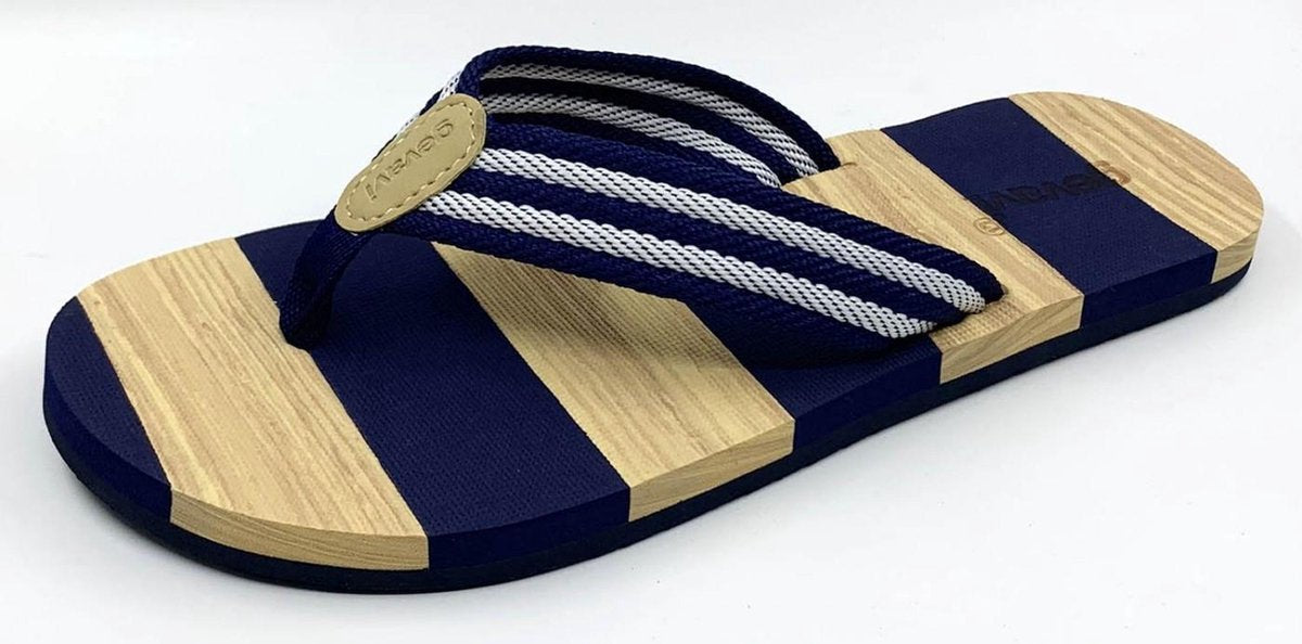 Gevavi - Beach Teenslippers voor Dames - Slippers - Blauw - Maat 37