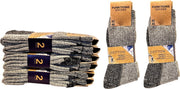 Naft Werk of Wandel Sokken 6 paar Merino Look Maat 43/46