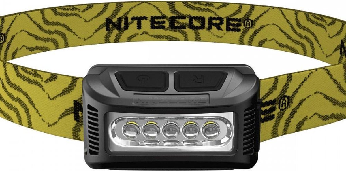Nitecore NU10 Hoofdlamp oplaadbaar - Zwart