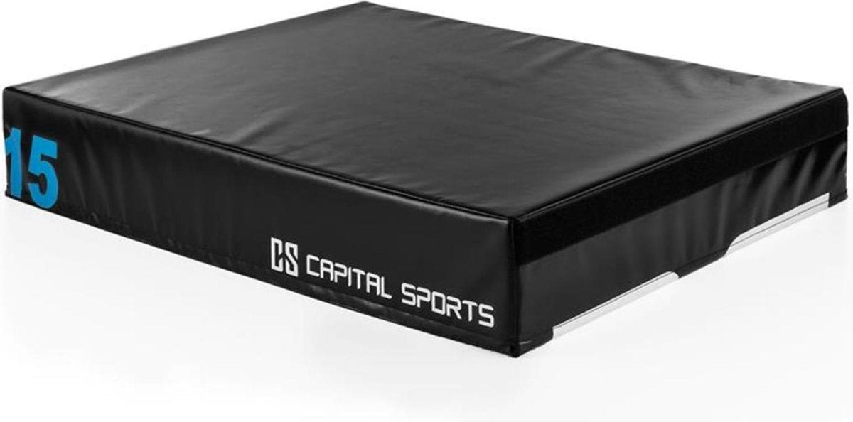 Rookso Soft Jump Box plyo box 15 cm zwart