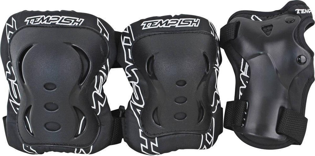 Tempish Fid 3-pack Skate Bescherming Volwassenen - M - Zwart
