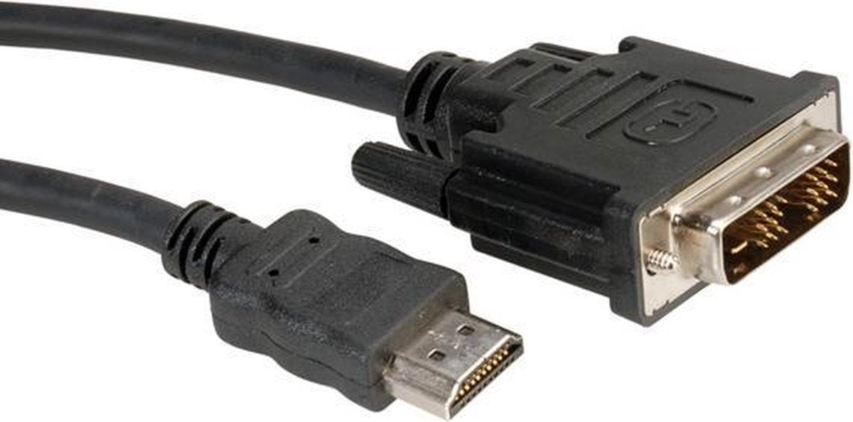 ROLINE Monitorkabel DVI (18+1) - HDMI