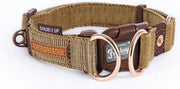 EzyDog Double Up - Hondenhalsband dubbele ring - M - Corduroy