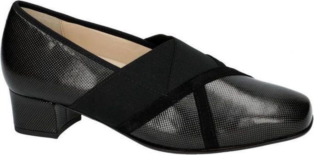 Hassia -Dames -  zwart - pumps - maat 40½