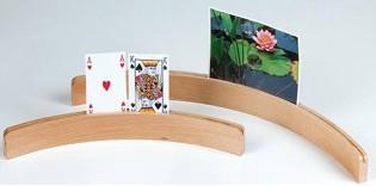 Kaartenlat gebogen 35 cm