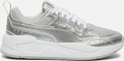 PUMA X-Ray² Square Metallic Tumbled Dames Sneakers - Puma White-Puma White-Puma New Navy - Maat 41