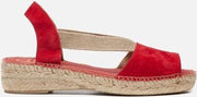 Toni Pons Ella Dames Espadrilles - Red - Maat 38