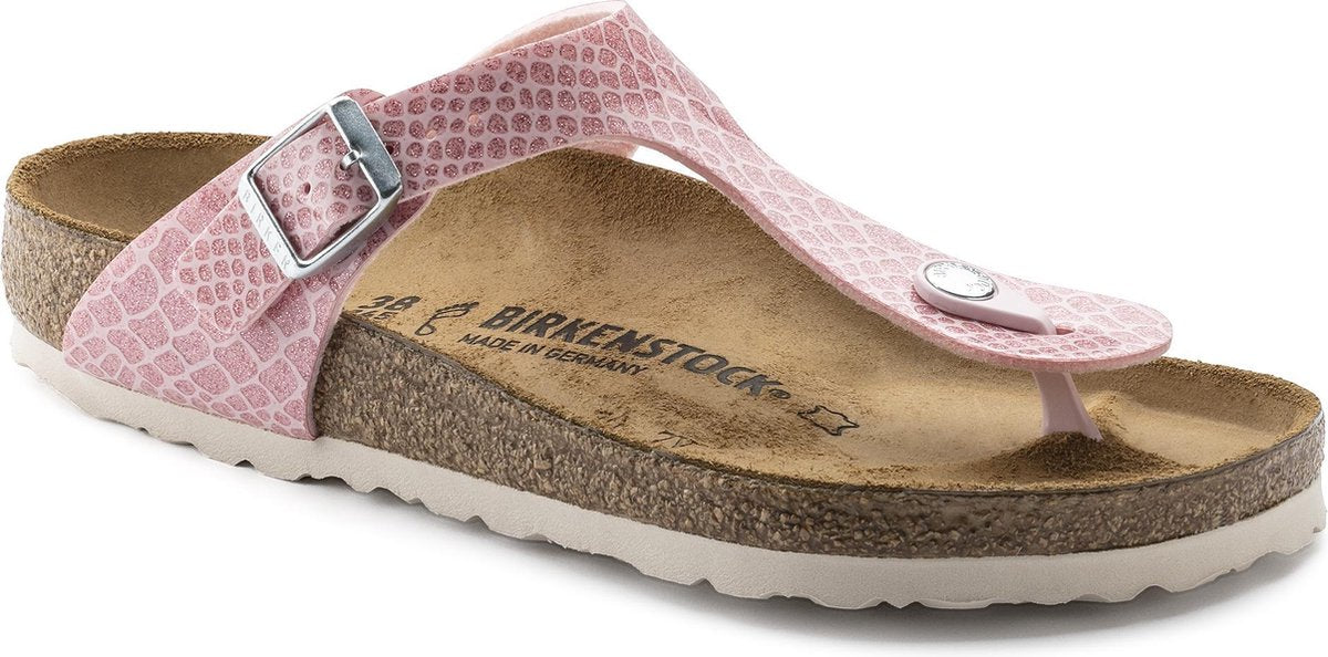 Birkenstock - Gizeh Magic Snake rose - Maat 35